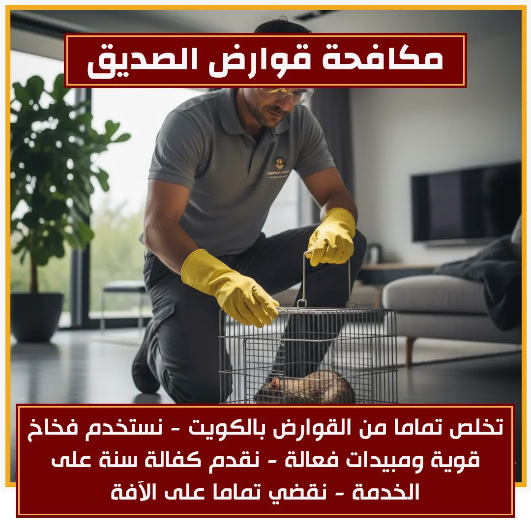مكافحة قوارض الصديق 66650407📞| خدمة شاملة لإبادة القوارض